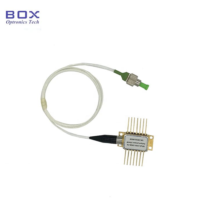 Problama için 1030 nm 50 MW DFB Lazer Diyot Modülü SM Fiber